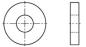 Preview: Washer(s) large for M 5, DIN 9021 steel, A 5.3 (3x screw Ø), galvanised